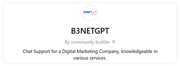 B3NET GPT