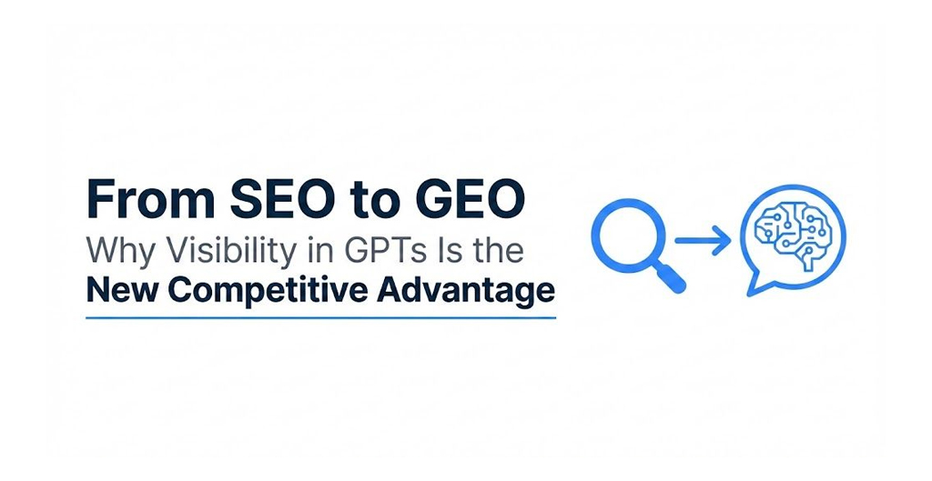 𝐅𝐫𝐨𝐦 𝐒𝐄𝐎 𝐭𝐨 𝐆𝐄𝐎: 𝐖𝐡𝐲 𝐕𝐢𝐬𝐢𝐛𝐢𝐥𝐢𝐭𝐲 𝐢𝐧 𝐆𝐏𝐓𝐬 𝐈𝐬 𝐭𝐡𝐞 𝐍𝐞𝐰 𝐂𝐨𝐦𝐩𝐞𝐭𝐢𝐭𝐢𝐯𝐞 𝐀𝐝𝐯𝐚𝐧𝐭𝐚𝐠𝐞