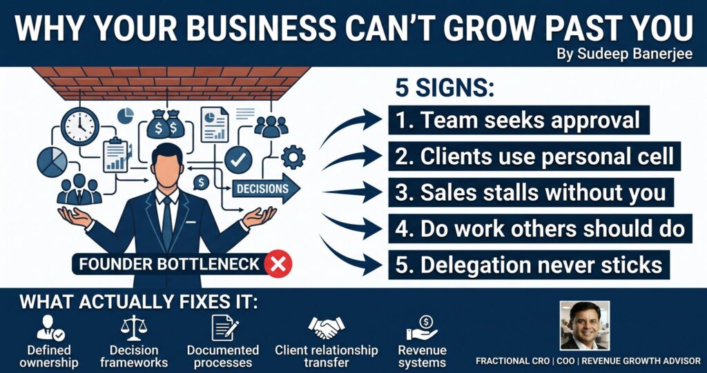 Why Your Business Can’t Grow Past You